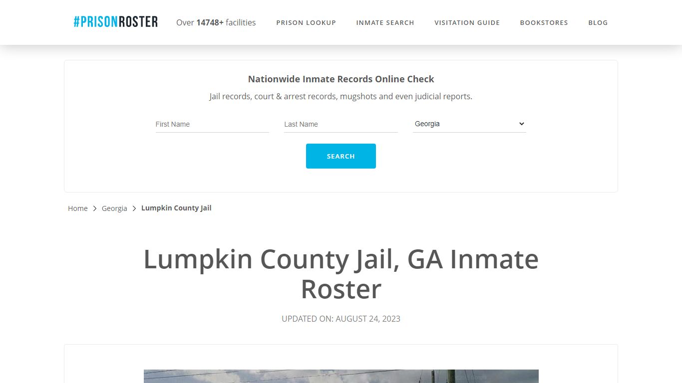 Lumpkin County Jail, GA Inmate Roster - Prisonroster