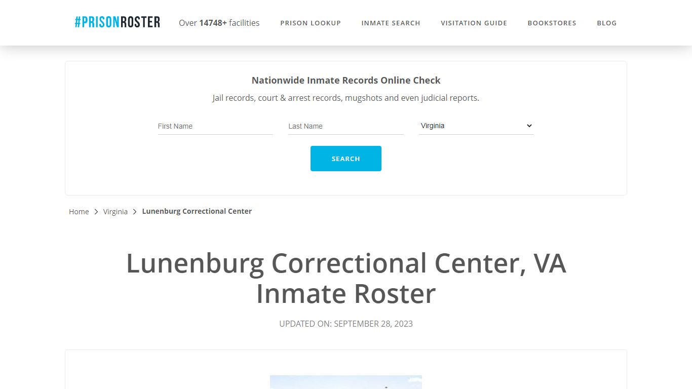 Lunenburg Correctional Center, VA Inmate Roster - Prisonroster