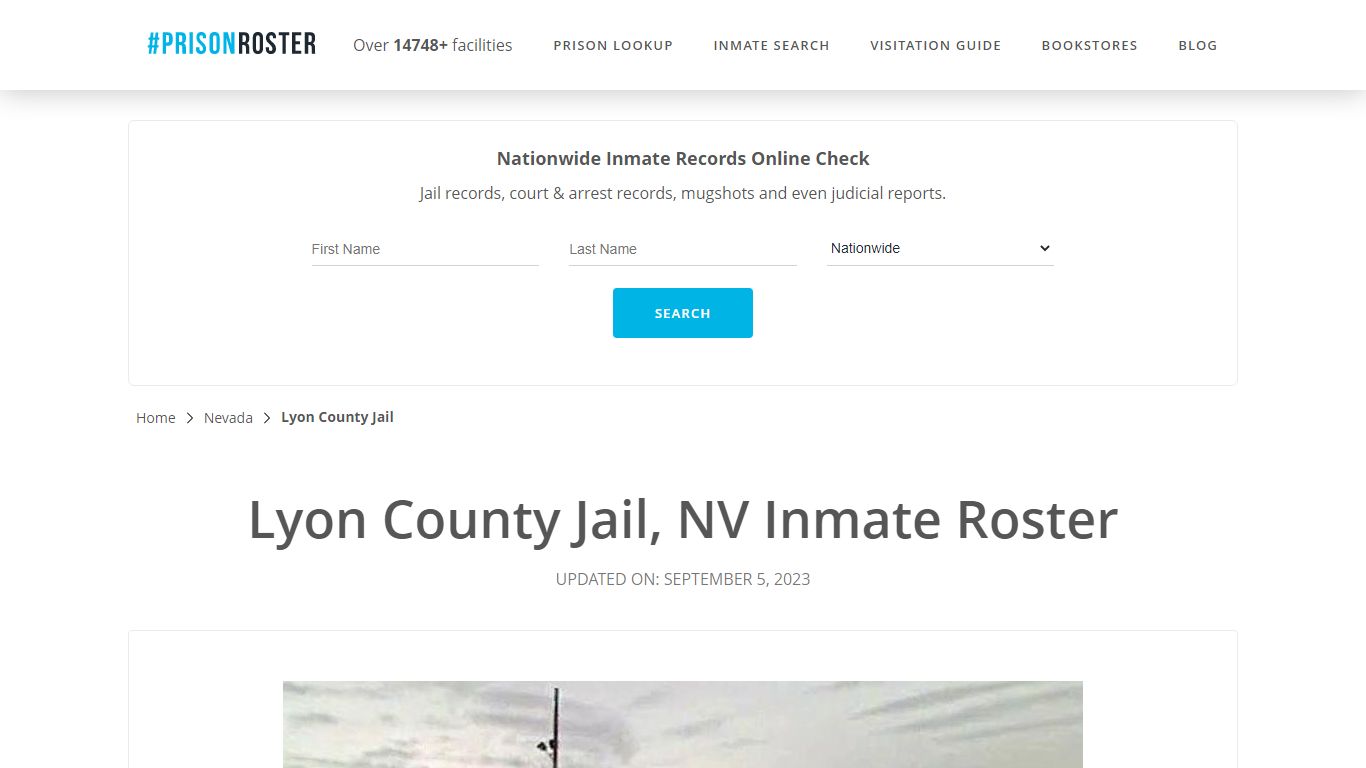 Lyon County Jail, NV Inmate Roster - Prisonroster