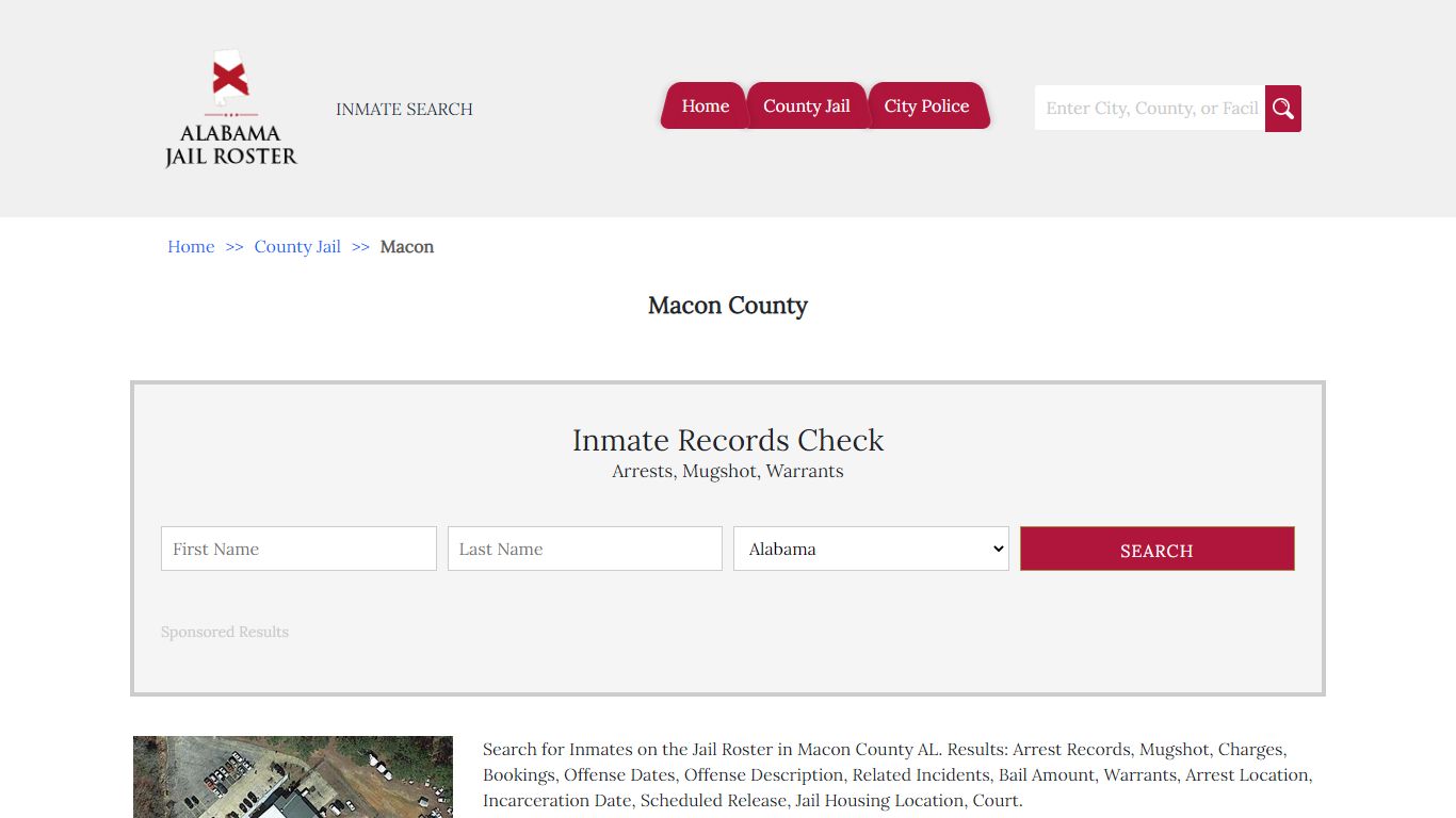 Macon County | Alabama Jail Inmate Search