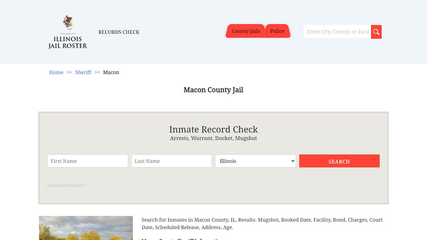 Macon County Jail | Jail Roster Search