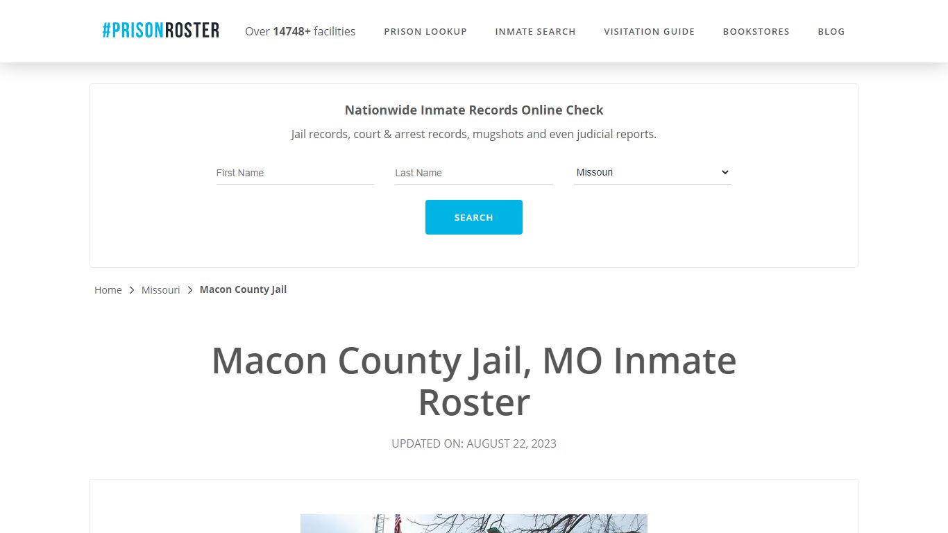 Macon County Jail, MO Inmate Roster - Prisonroster