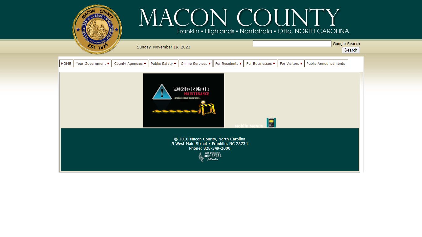 Macon County Detention Center | Macon North Carolina Government