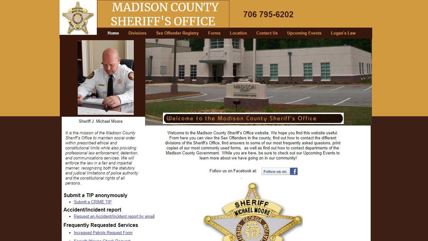 Welcome to the Madison County Sheriff's Office
