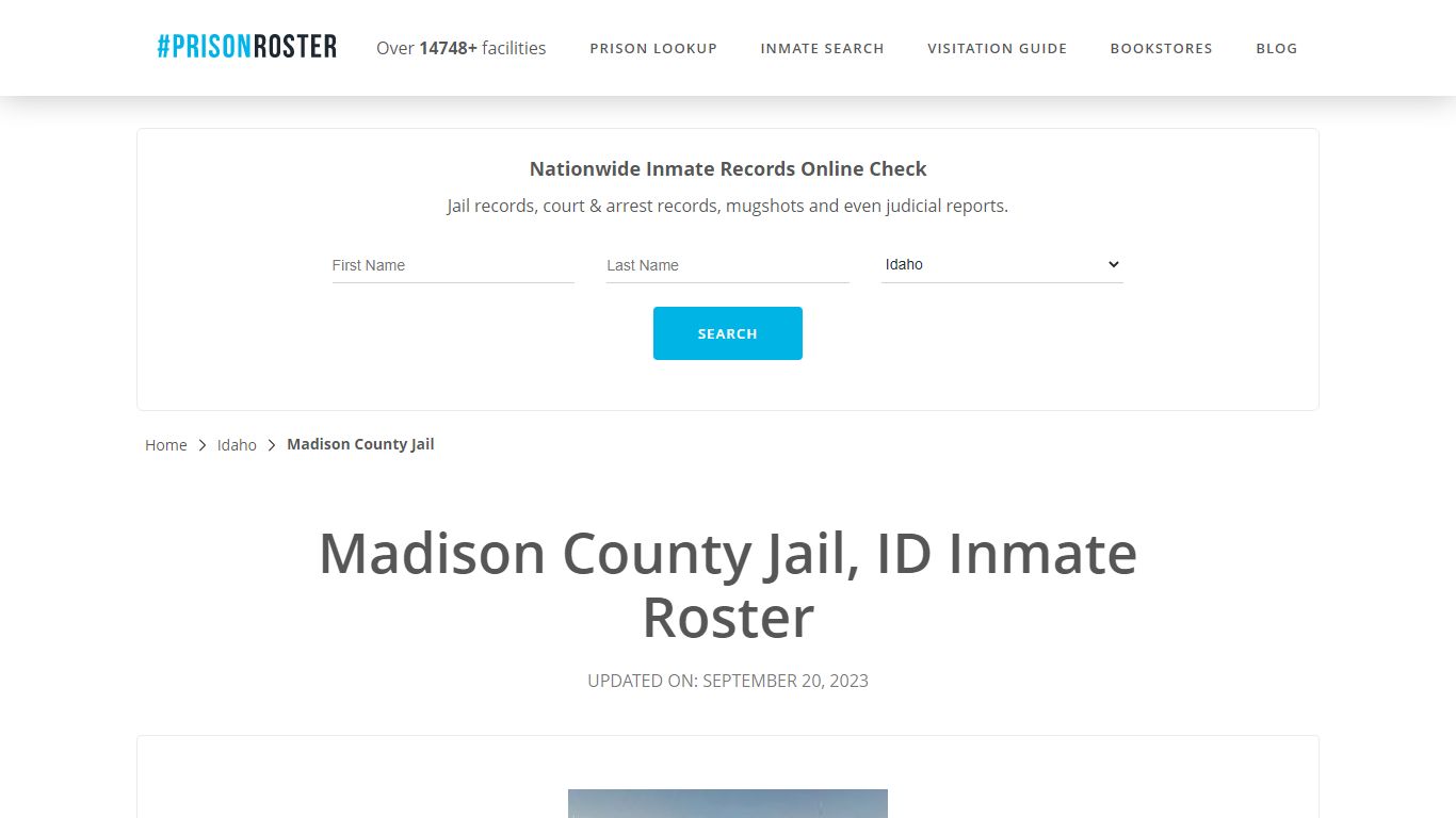Madison County Jail, ID Inmate Roster - Prisonroster