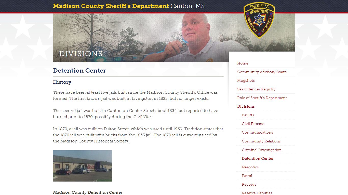 Detention Center | Madison County Sheriff's Department