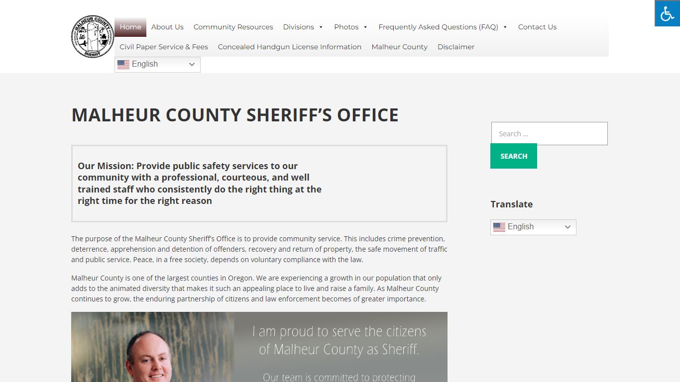 MALHEUR COUNTY SHERIFF’S OFFICE