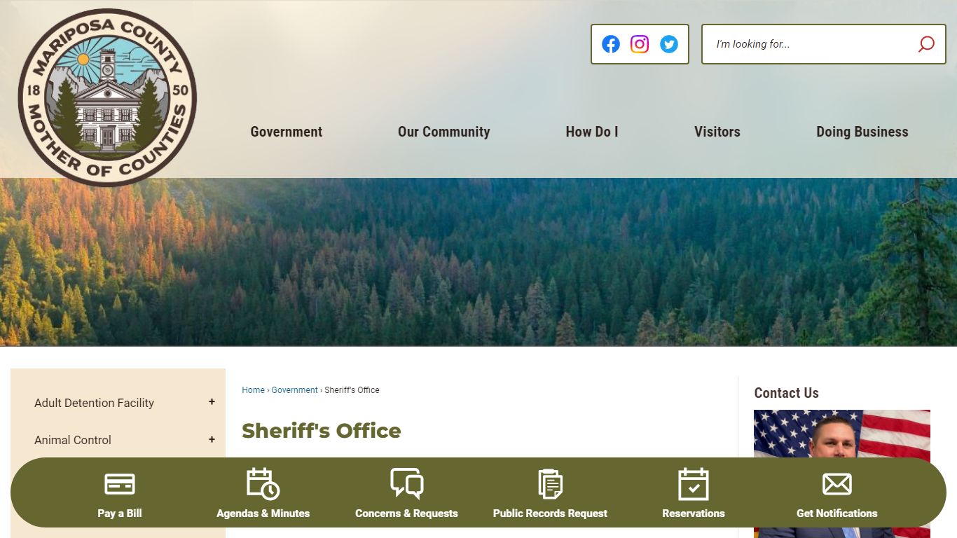Sheriff's Office | Mariposa County, CA - Official Website