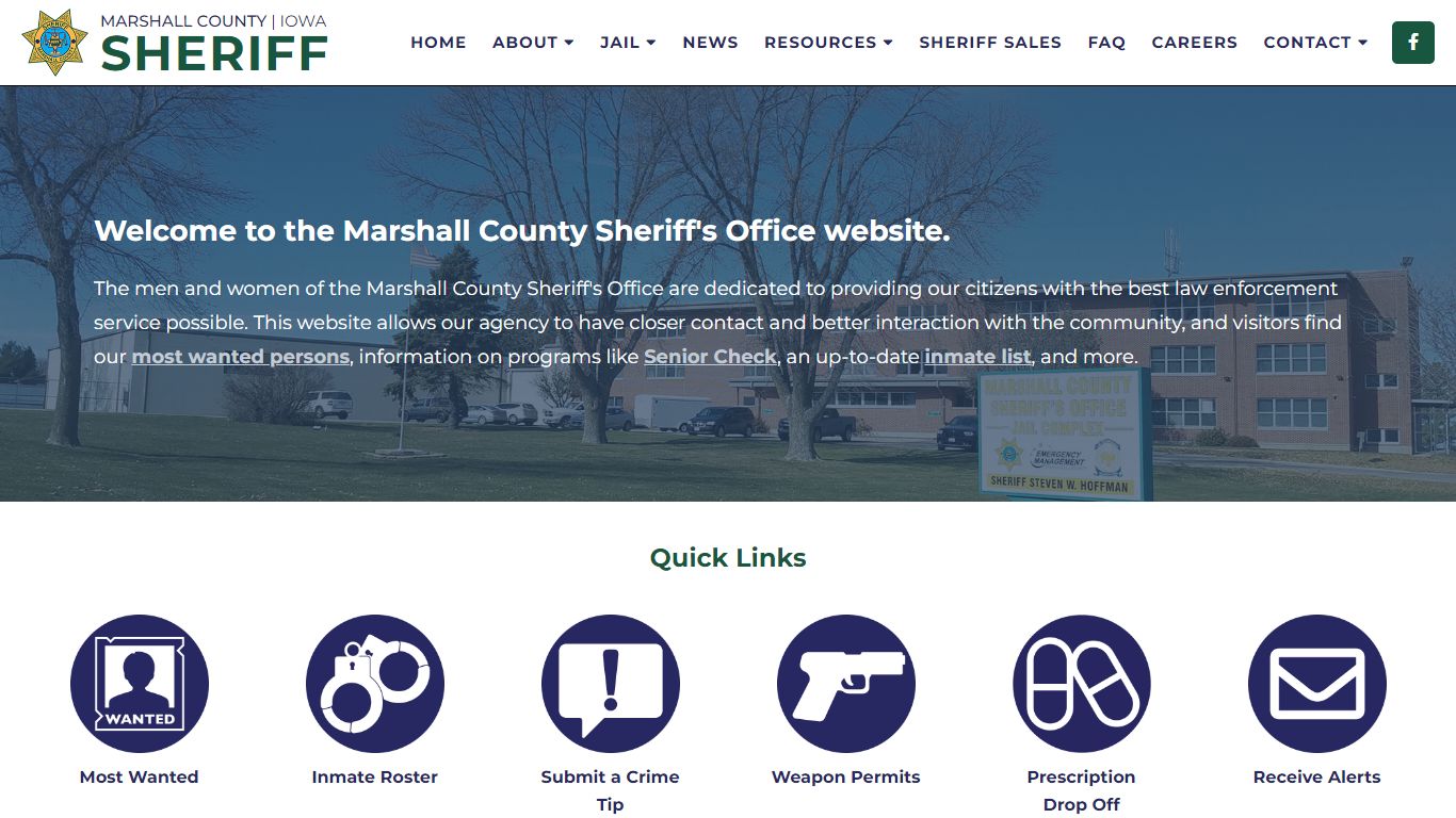 Sheriff - Marshall County, Iowa