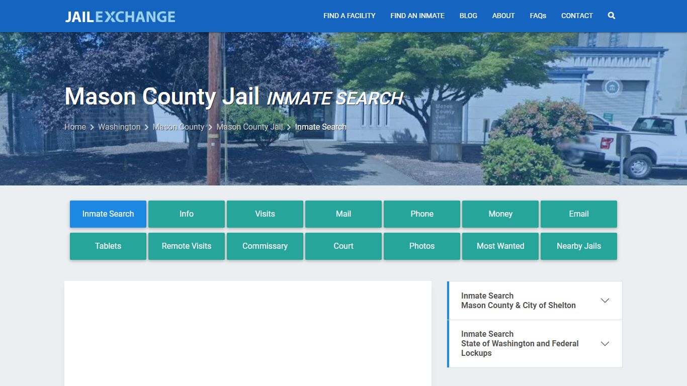 Inmate Search: Roster & Mugshots - Mason County Jail, WA