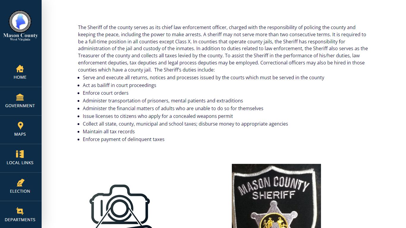 Mason County Sheriff | Mason County