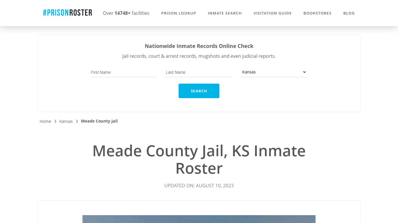 Meade County Jail, KS Inmate Roster - Prisonroster