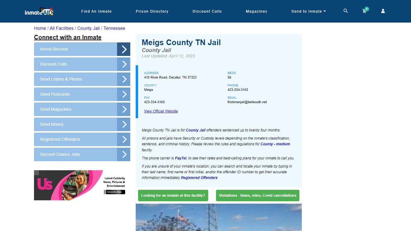 Meigs County TN Jail - Inmate Locator - Decatur, TN
