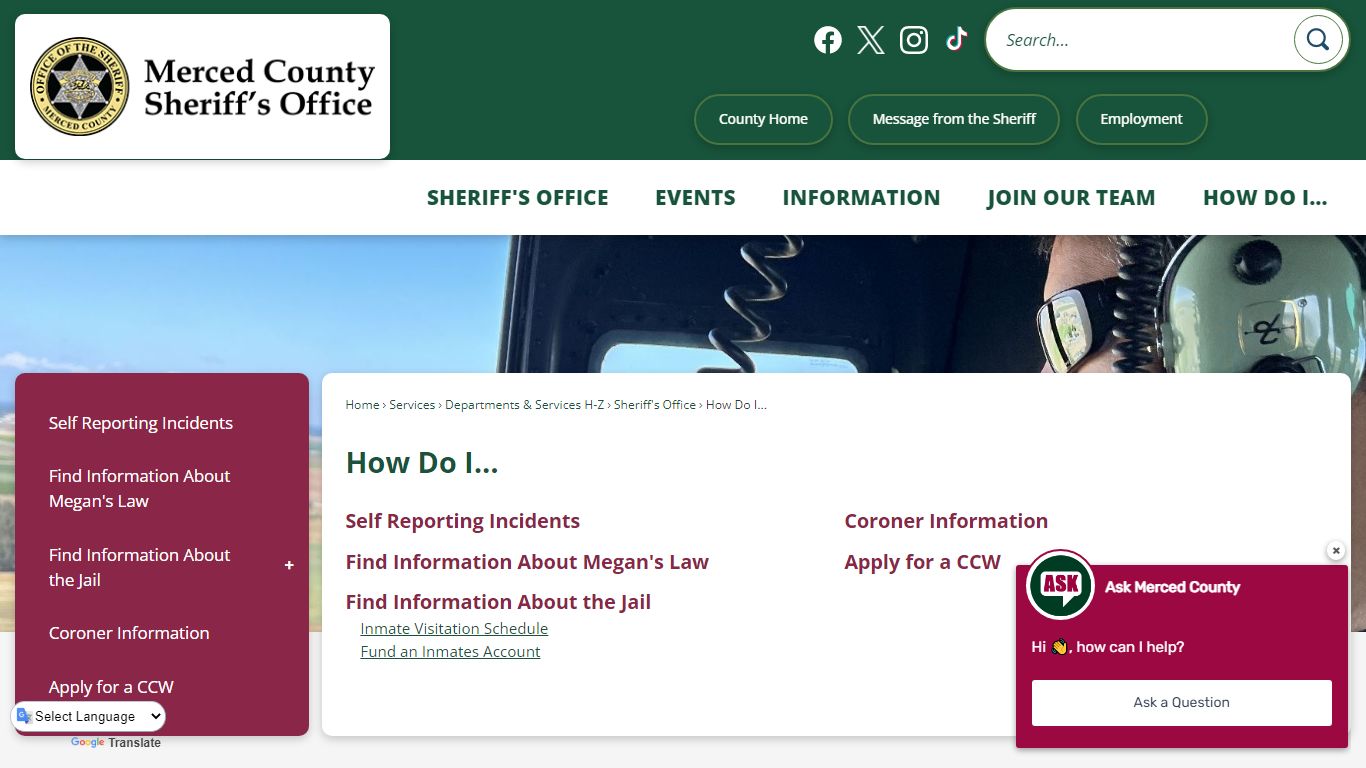 How Do I... | Merced County, CA - Official Website