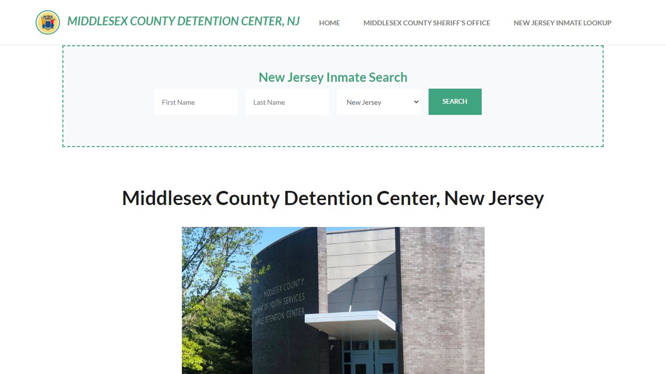 Middlesex County Detention Center, NJ Inmate Roster, Offender Search