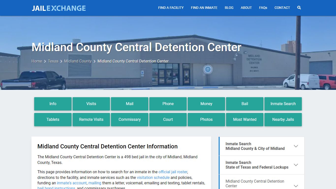 Midland County Central Detention Center - Jail Exchange