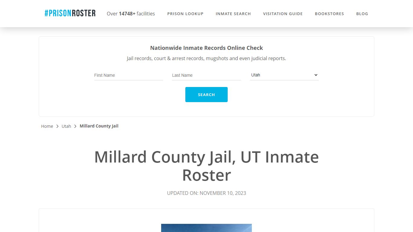 Millard County Jail, UT Inmate Roster - Prisonroster
