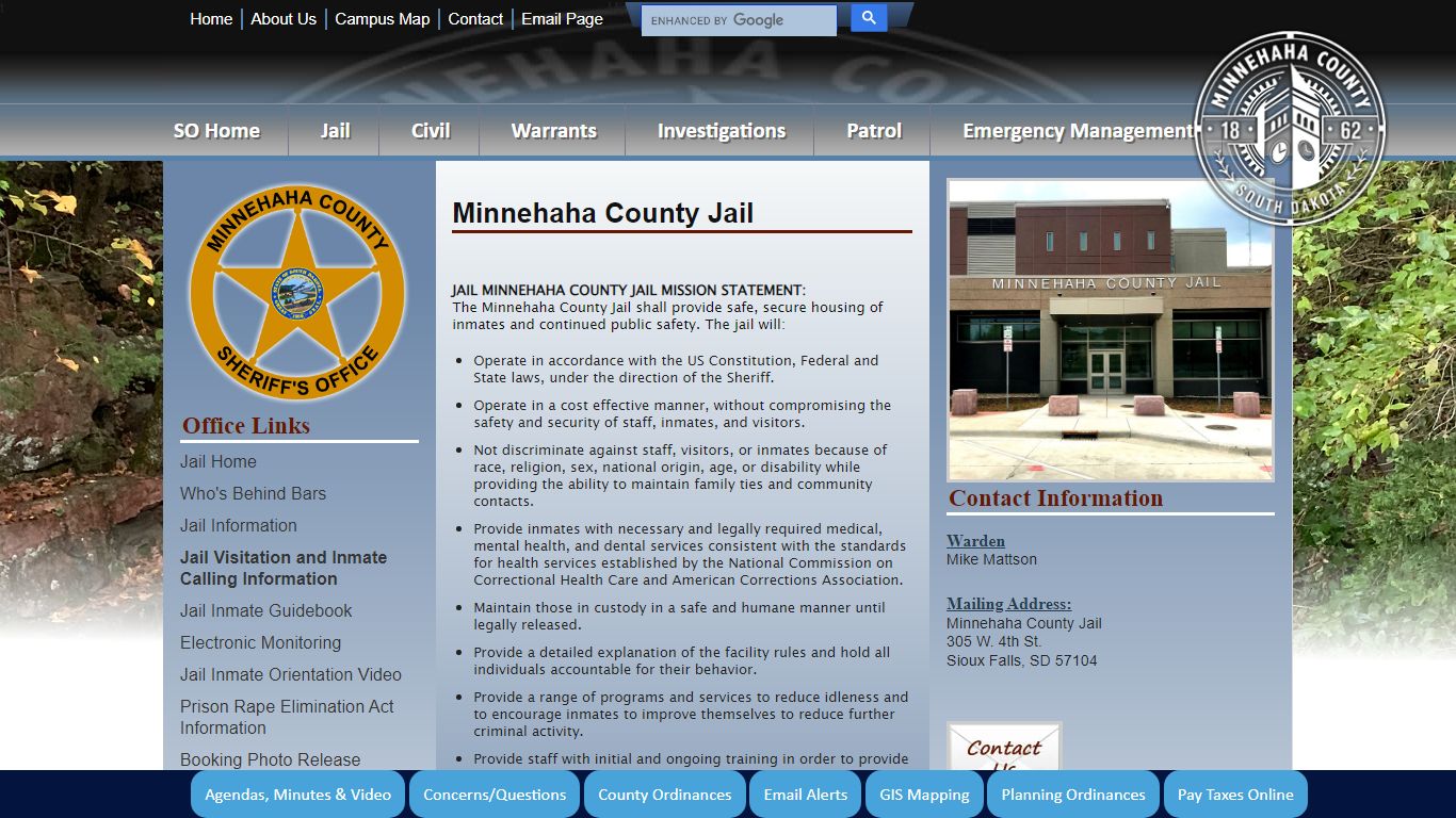 Minnehaha County, South Dakota Official Website