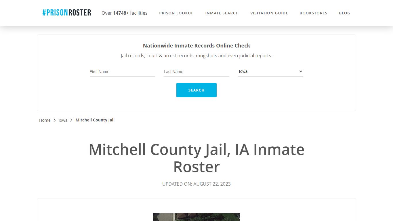 Mitchell County Jail, IA Inmate Roster - Prisonroster
