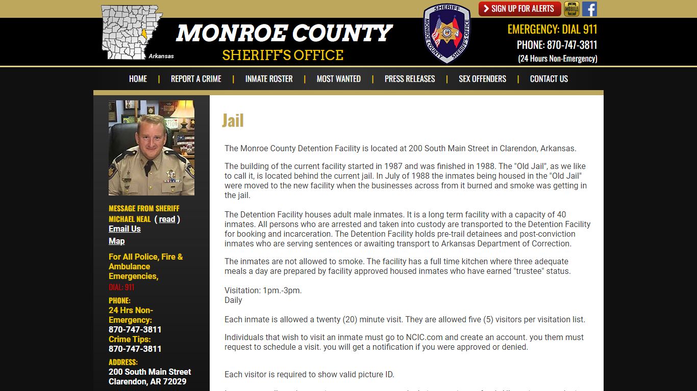 Jail - Monroe County Sheriff AR