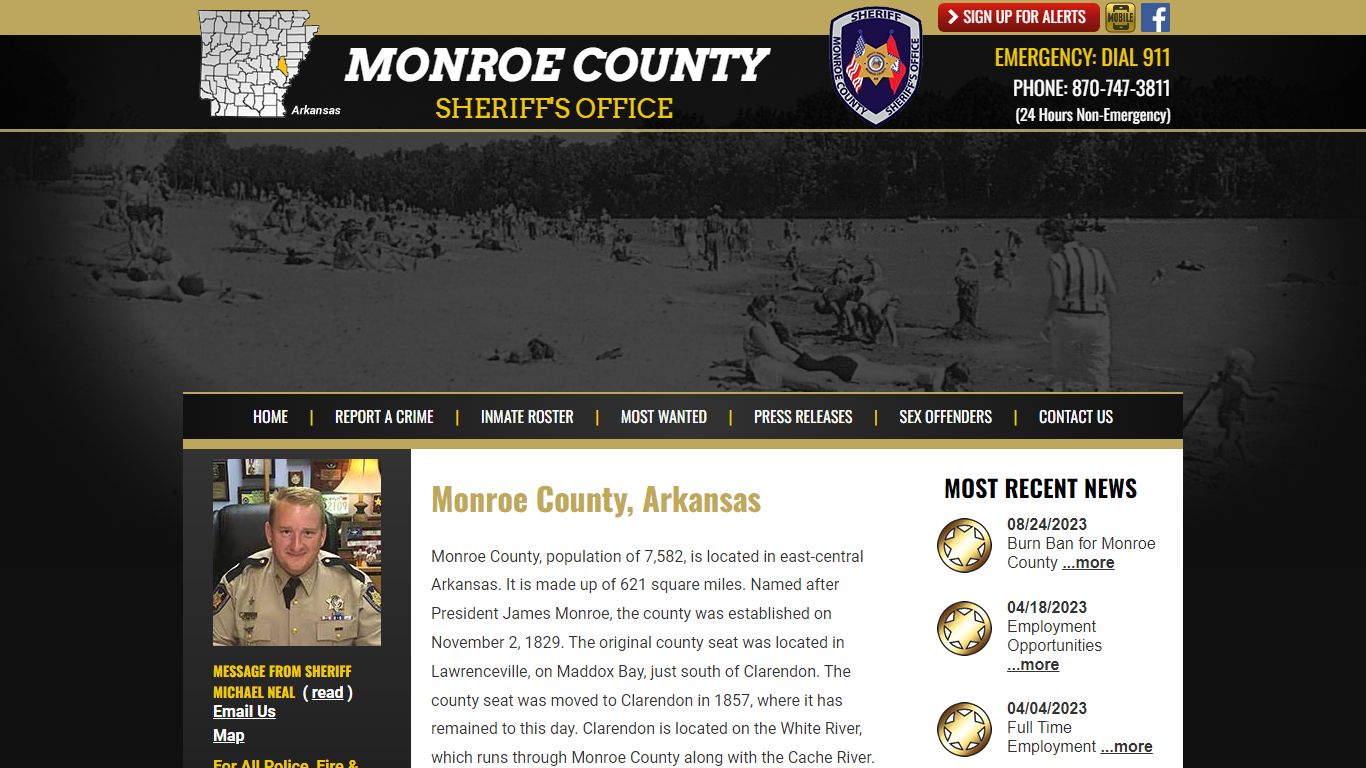 Monroe County Sheriff AR