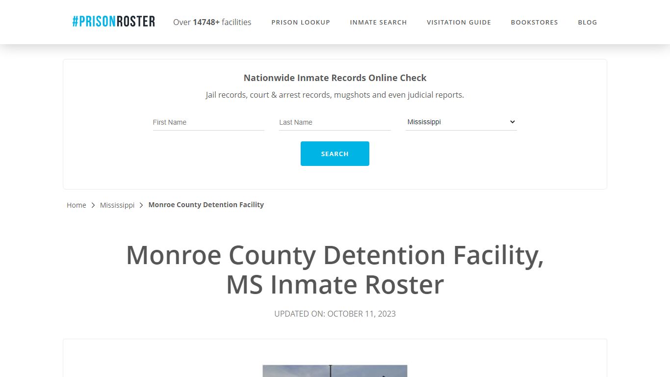 Monroe County Detention Facility, MS Inmate Roster - Prisonroster