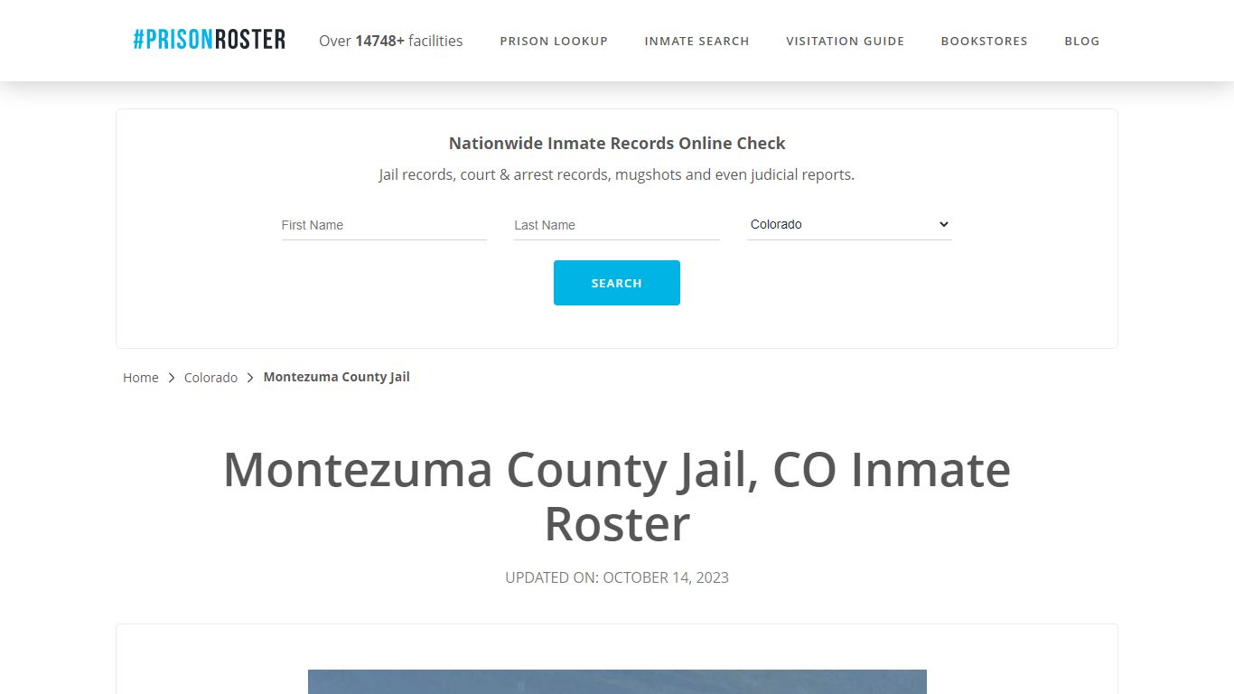 Montezuma County Jail, CO Inmate Roster - Prisonroster