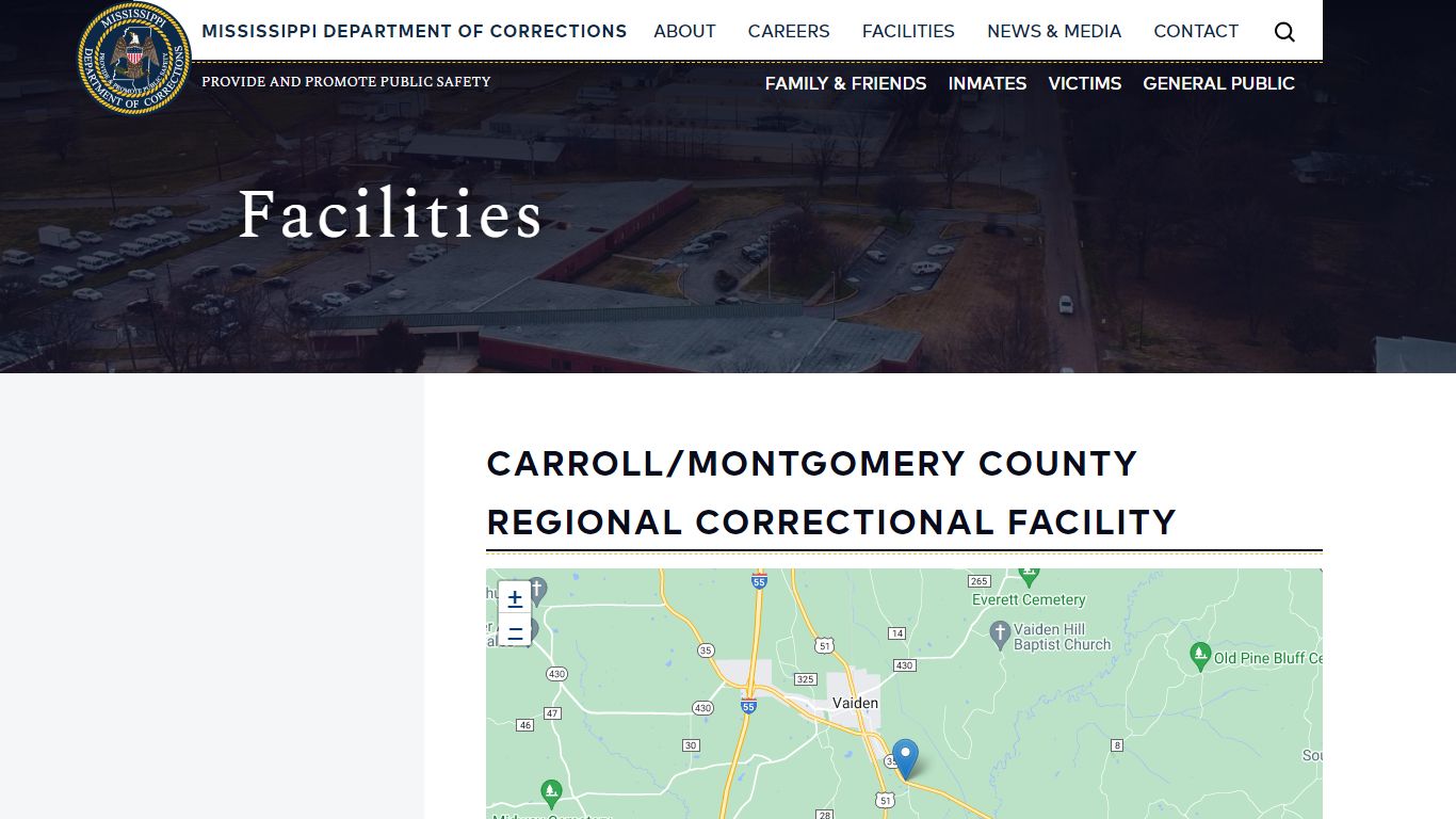 Carroll/Montgomery County Regional Correctional Facility | Mississippi ...