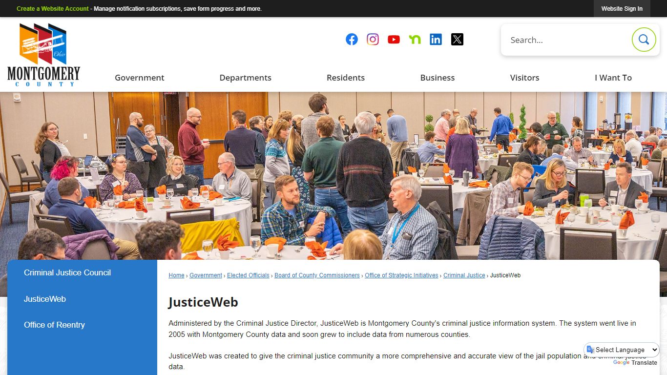 JusticeWeb | Montgomery County, OH - Official Website