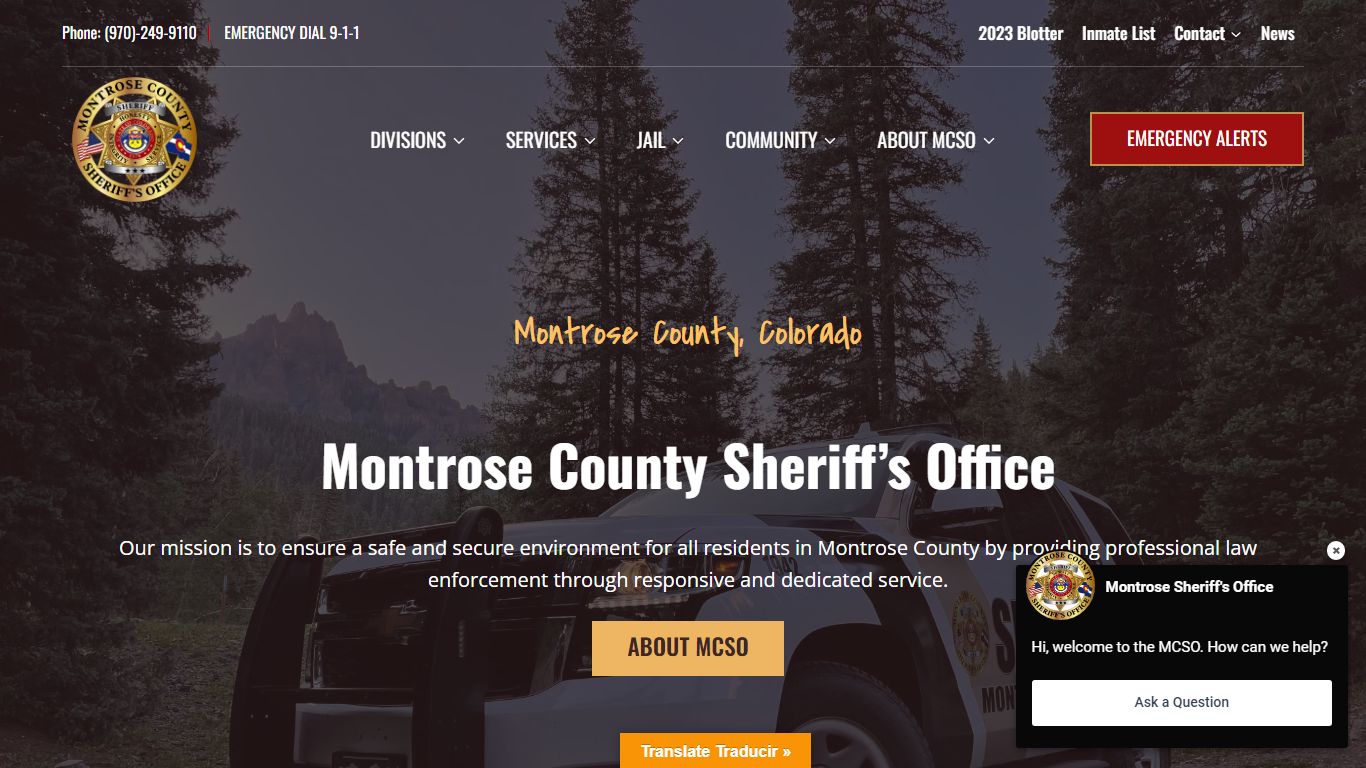Home | Montrose County Sheriff's Office