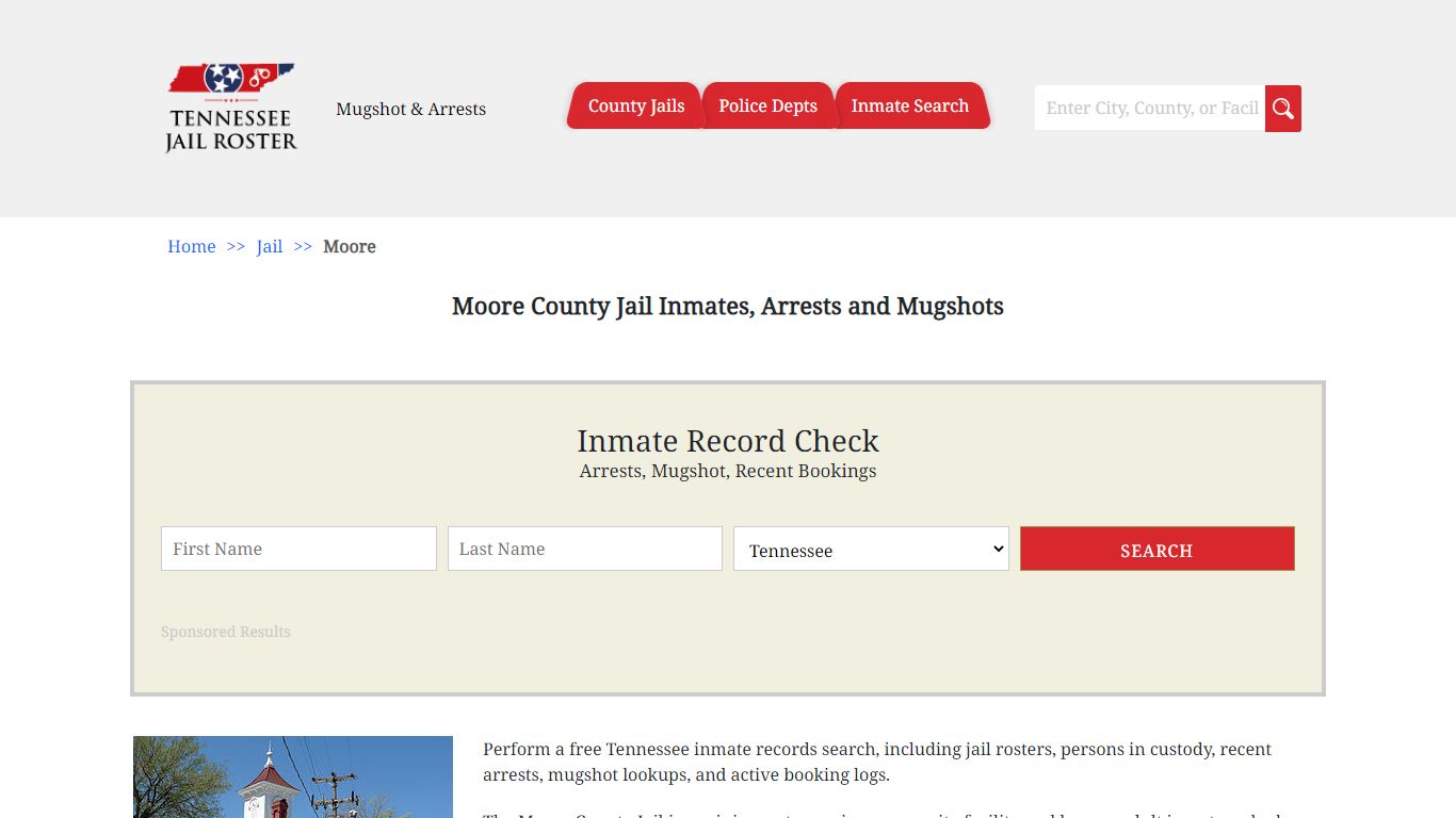 Moore County Jail Inmates, Arrests and Mugshots - Jail Roster Search