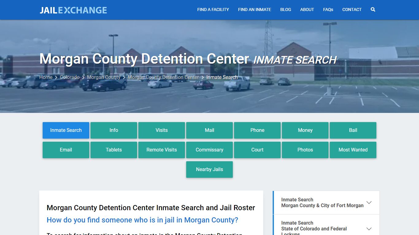 Morgan County Detention Center Inmate Search - Jail Exchange