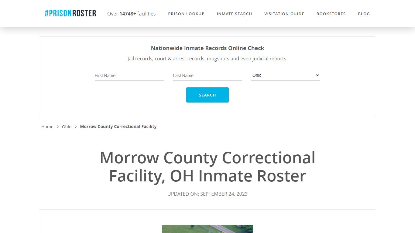 Morrow County Correctional Facility, OH Inmate Roster - Prisonroster