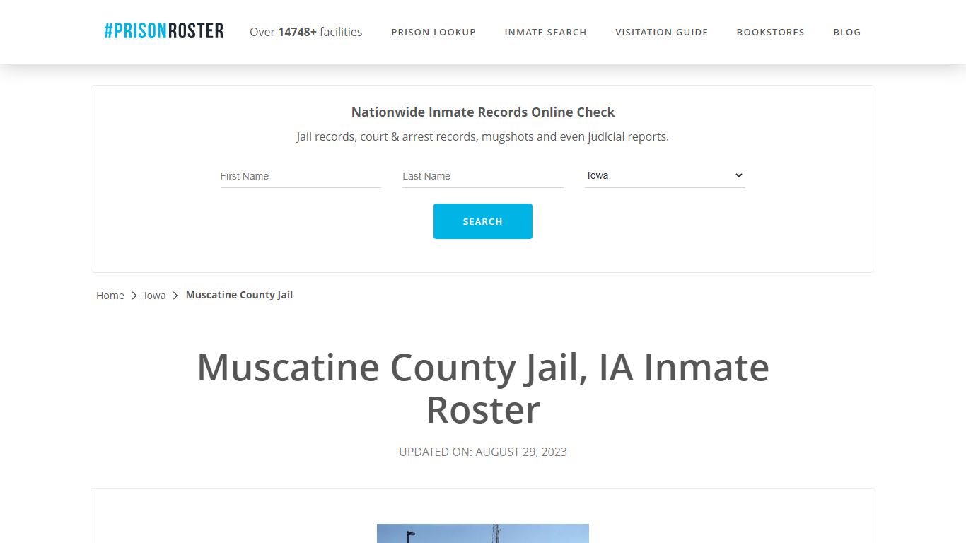 Muscatine County Jail, IA Inmate Roster - Prisonroster