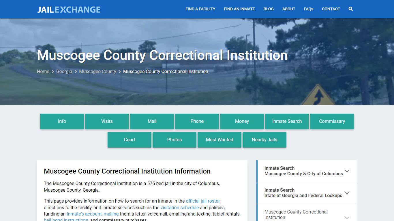 Muscogee County Correctional Institution - Jail Exchange