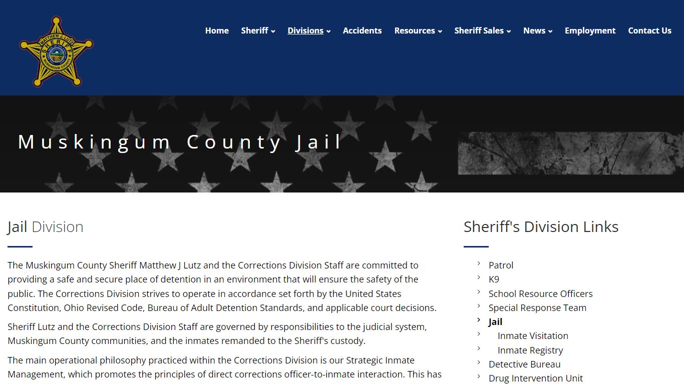 Muskingum County Jail - Muskingum County Sheriff's Office