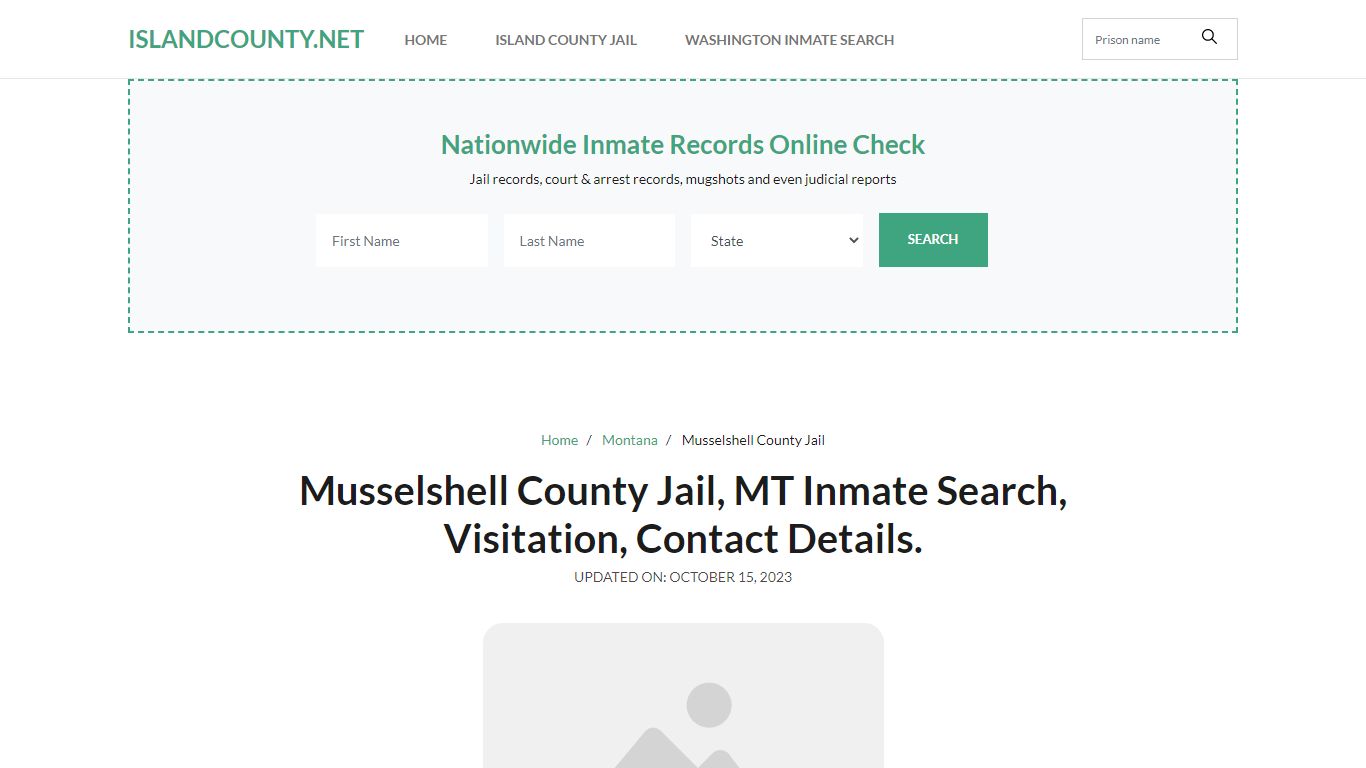 Musselshell County Jail, MT Inmate Roster Search, Visitations.