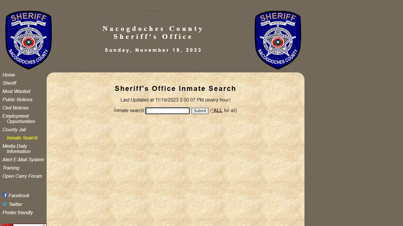 Nacogdoches County Sheriff's Office