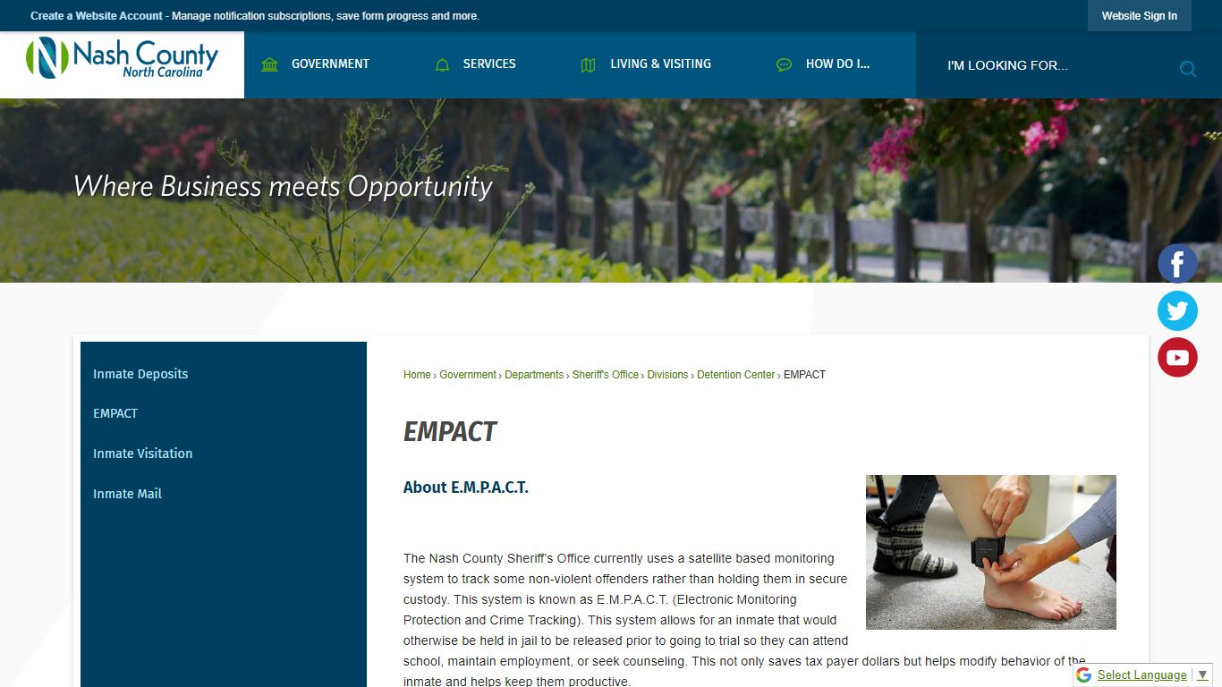 EMPACT | Nash County, NC - Official Website