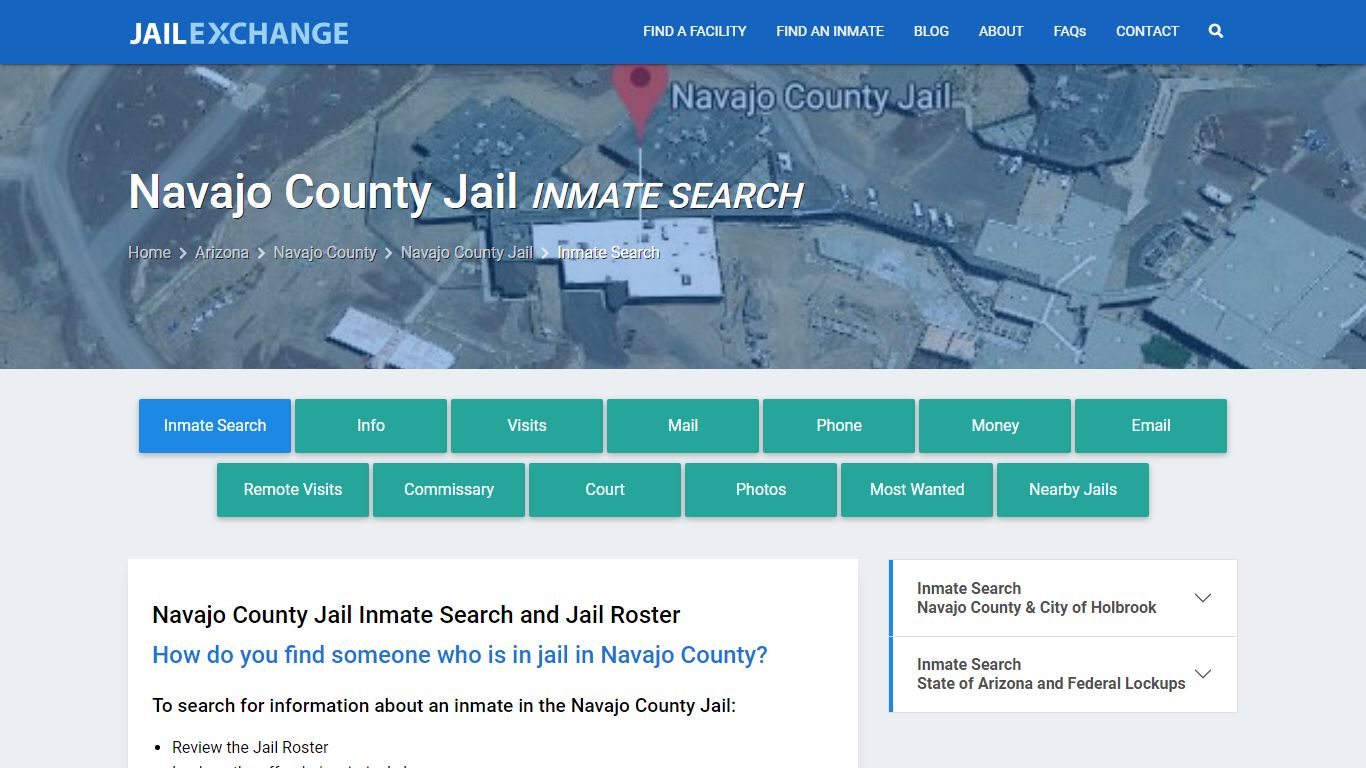 Inmate Search: Roster & Mugshots - Navajo County Jail, AZ