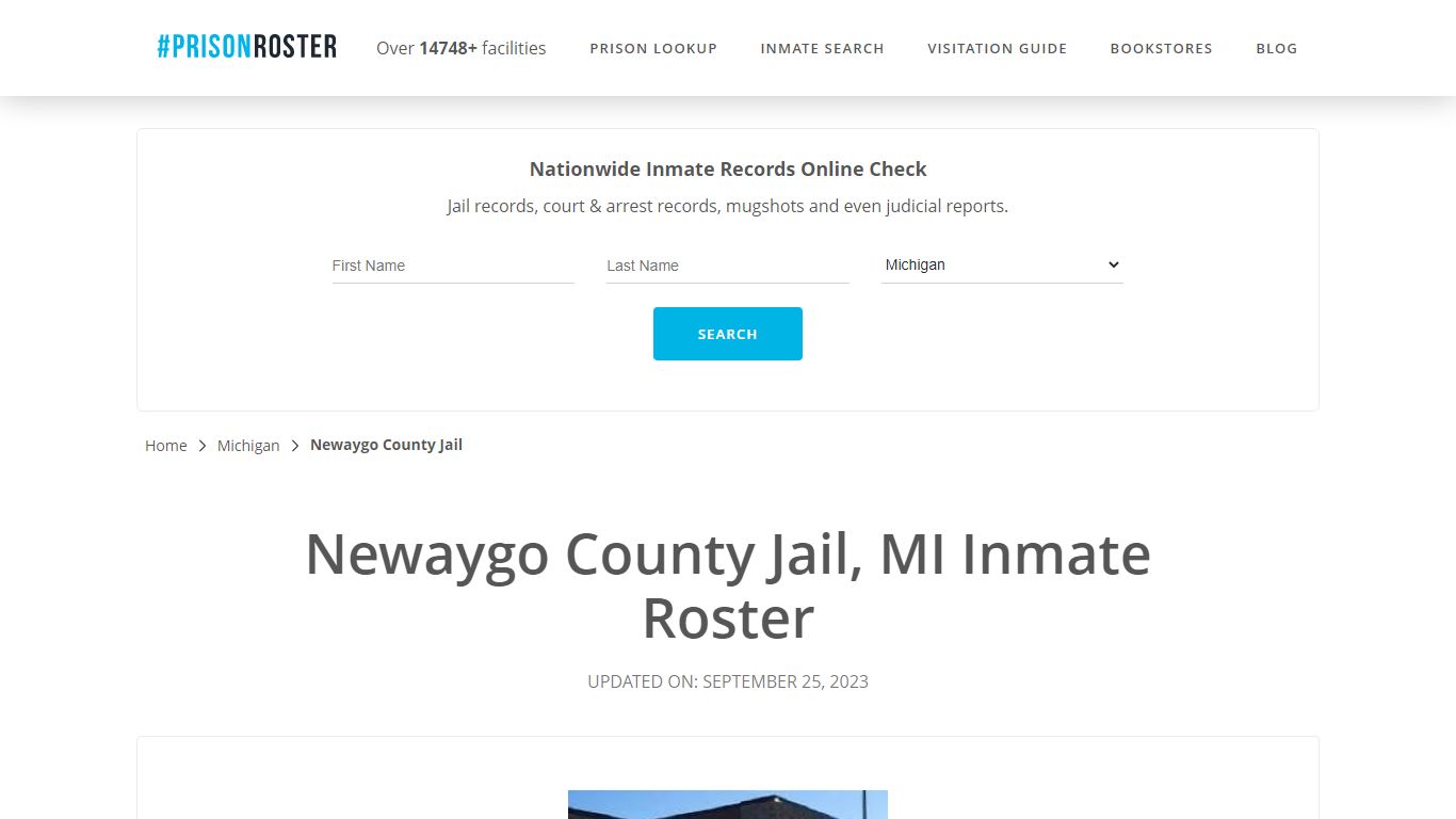 Newaygo County Jail, MI Inmate Roster - Prisonroster