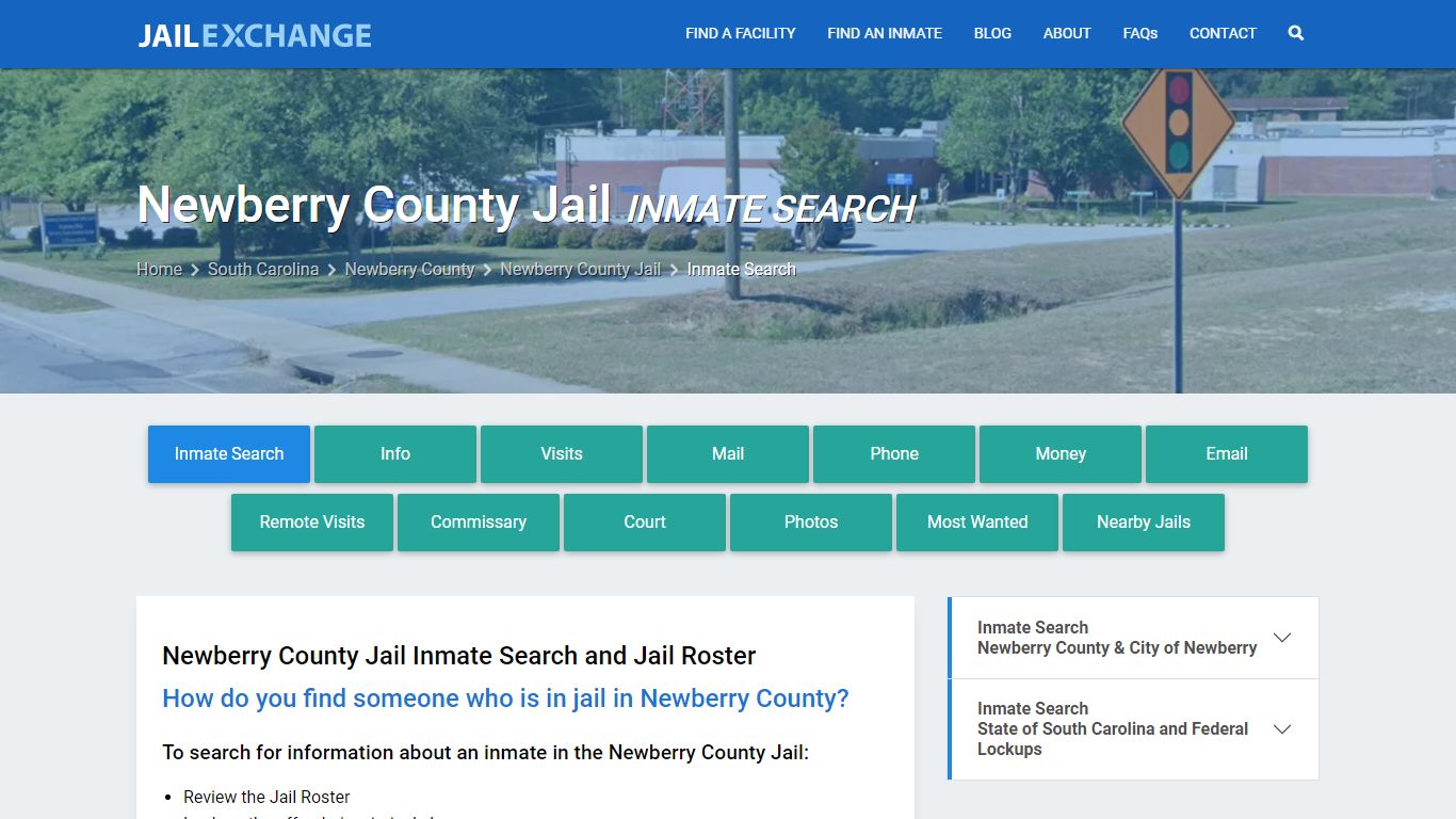Inmate Search: Roster & Mugshots - Newberry County Jail, SC