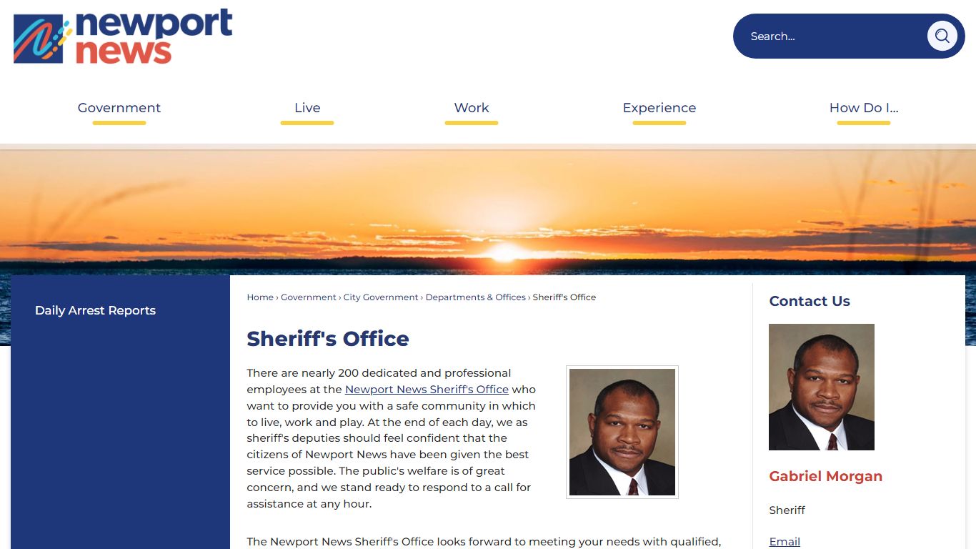 Sheriff's Office | Newport News, VA - Official Website