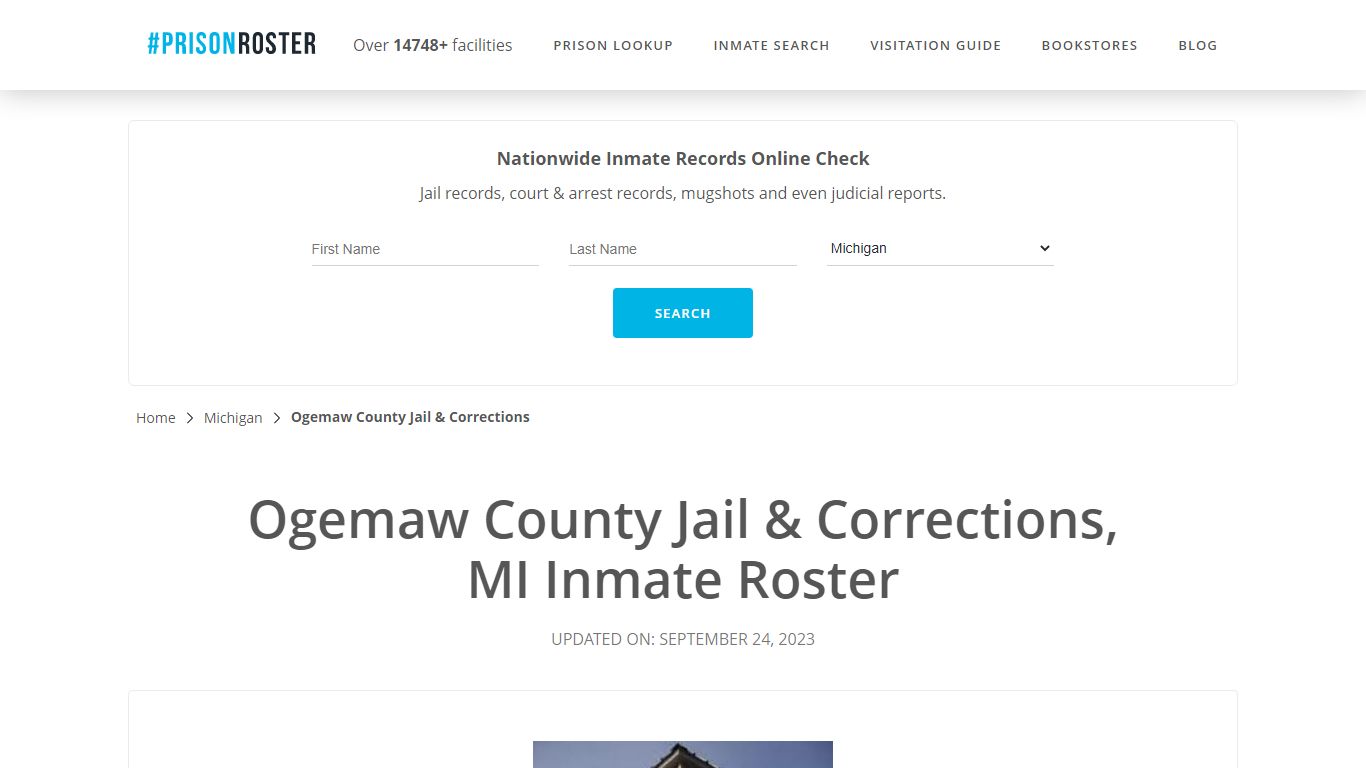 Ogemaw County Jail & Corrections, MI Inmate Roster - Prisonroster