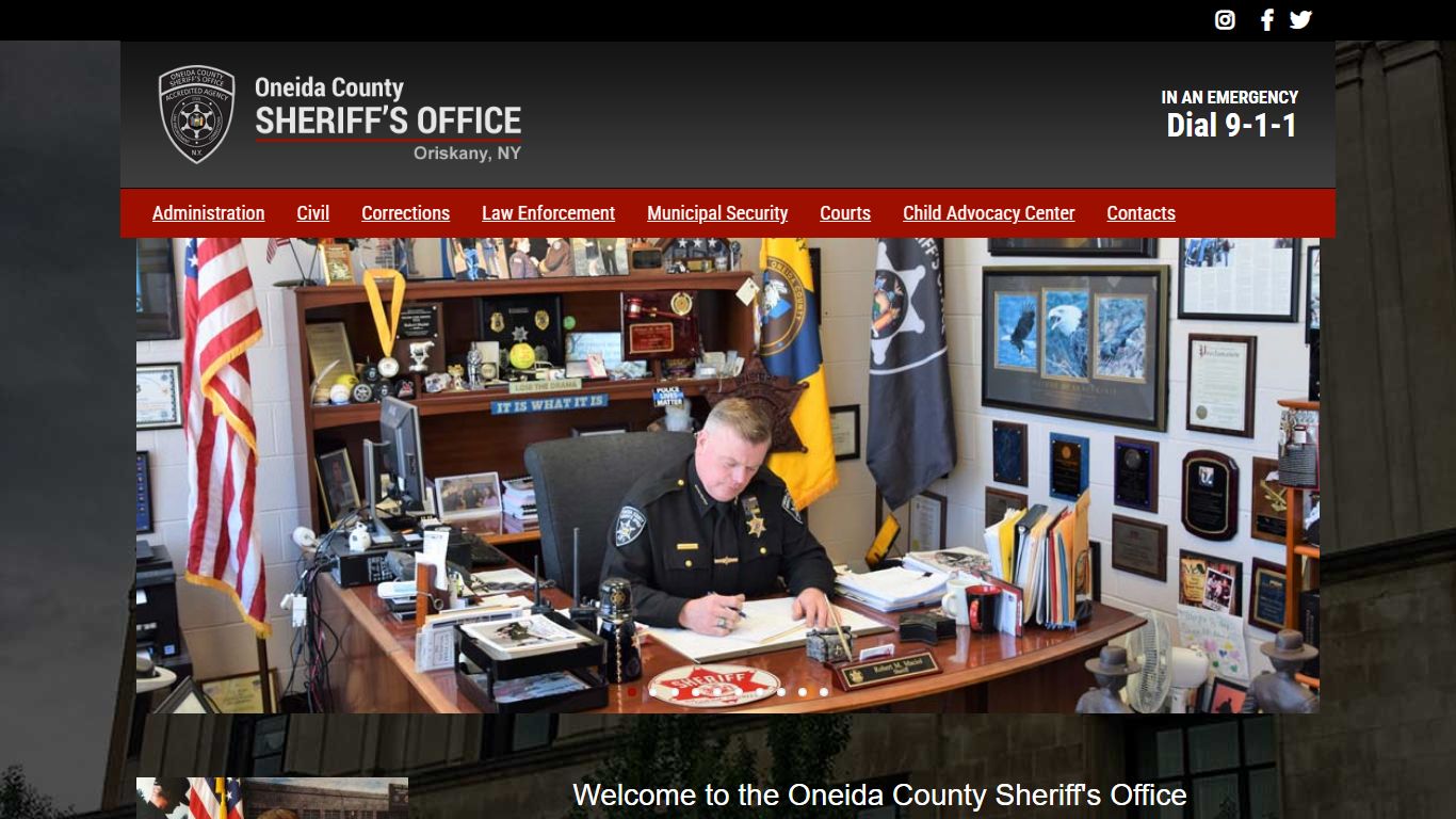 Welcome to the Oneida County Sheriff's Office | Oneida County Sheriff
