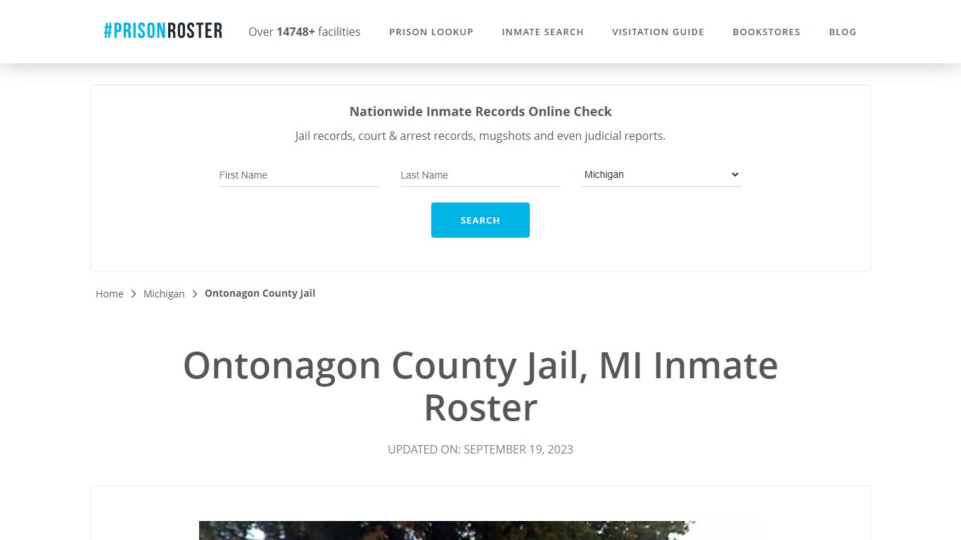 Ontonagon County Jail, MI Inmate Roster - Prisonroster