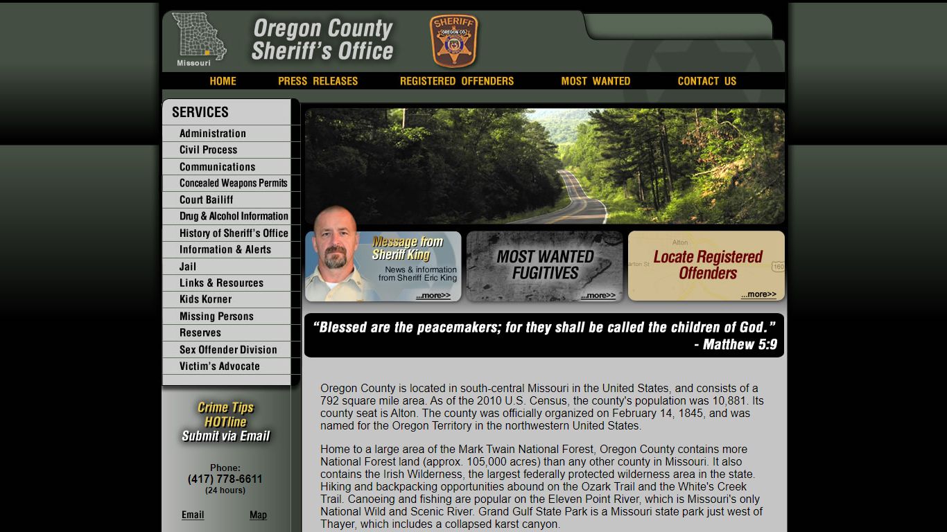Oregon County Sheriff's Office