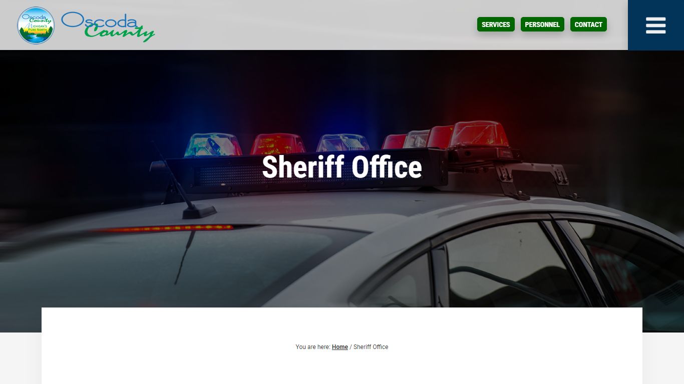 Sheriff Office | Oscoda County
