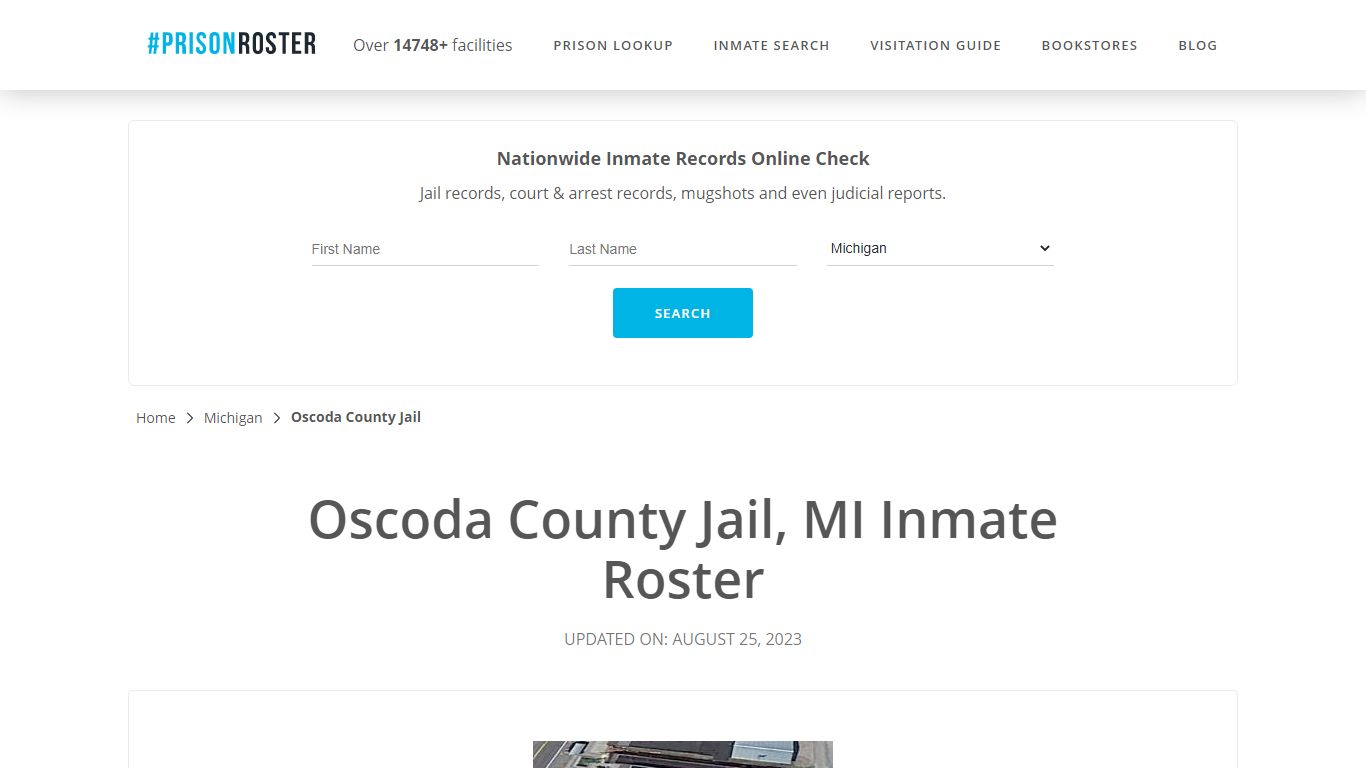 Oscoda County Jail, MI Inmate Roster - Prisonroster