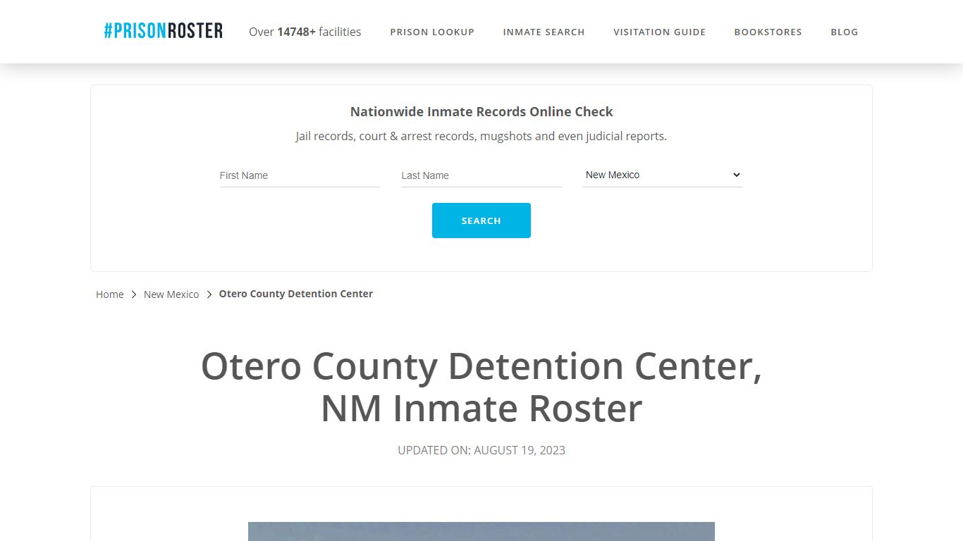 Otero County Detention Center, NM Inmate Roster - Prisonroster